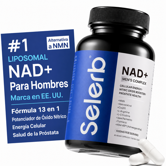 Suplemento Selerb NAD+ MENS 60 capsulas